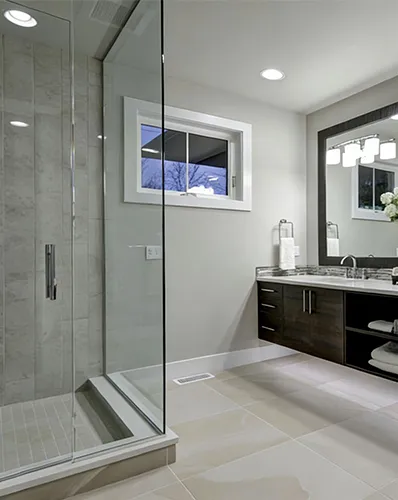 Frameless Shower